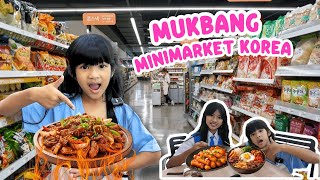 DOMINIQUE AJAK KK DISTA MAKAN DI MINIMARKET KOREA