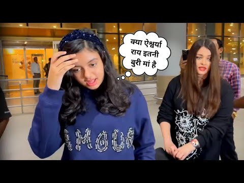 Aaradhya Bachchan's mother Aishwarya Rai is such a bad mother that people started attacking her