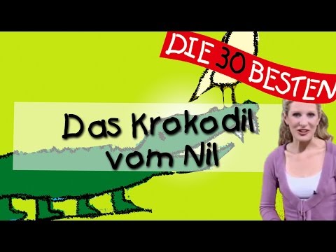 Das Krokodil vom Nil - Anleitung zum Bewegen || Kinderlieder