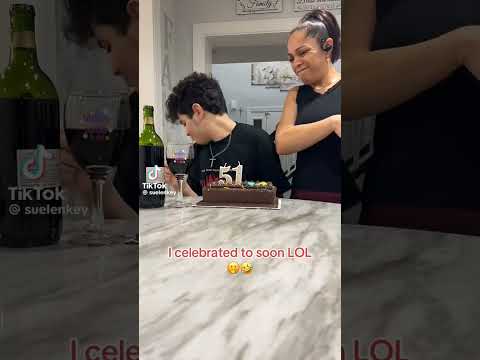 Birthday celebration ๐ ๐๐๐ค #funny #rudolfoshortfunvideos