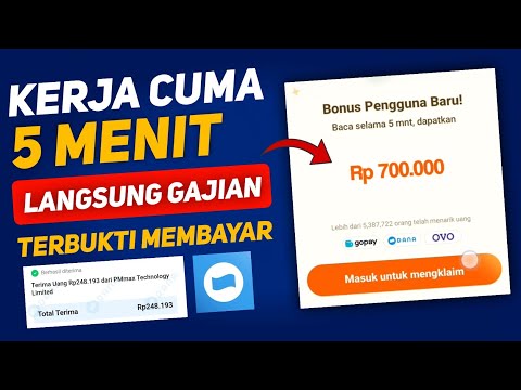 Dapat Uang 🤑 Cuma Dari Kerja Online 5 Menit - Cara Menghasilkan Uang Dari Internet