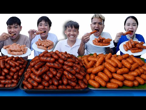 Hưng Troll | Người Cuối Cùng Ngừng Ăn Xúc Xích Nướng vs Xúc Xích Chiên Nhận 500$