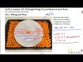 Calculating Area and Circumference