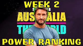 Survivor Australia vs the World Power Ranking (Week 2)