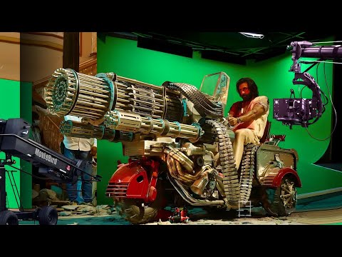 Animal Movie - Gun Machine Scene Shooting | Animal Monster Gun Machine Scene Shooting | Ranbir