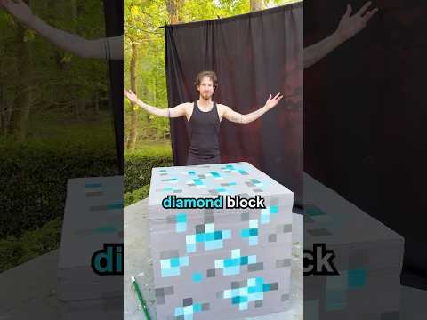 Making Minecraft In Real Life Day 3
