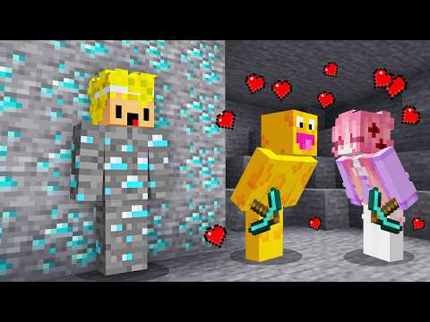 Me Convertí en DIAMANTES para Revelar los SECRETOS de Mis Amigos en Minecraft...