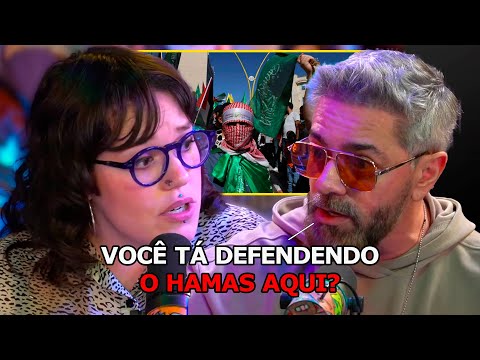 VILELA FICA PISTOLA COM FEMINISTA E INTERROMPE DEBATE