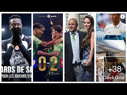 🤩Barça et Gavi de Retour🔥 La Galère d'Ibrahima Niane😱 Roberto Carlos ruiné!? Ronaldo et son Jet😱