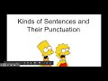 Exploring Kinds of Sentences and Their Punctuation