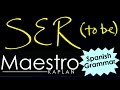 Conjugating the Verb SER in Spanish