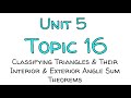 Exploring Triangle Angle Sum Theorems