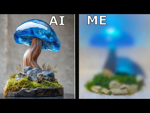 I Build a Mushroom Lamp Inspired by AI