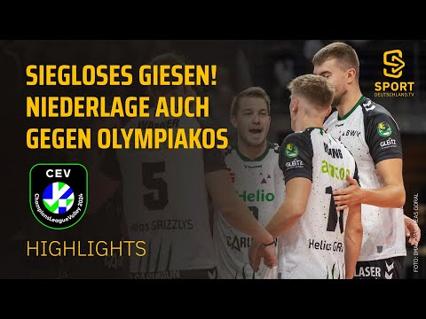 Helios Grizzlys GIESEN vs. Olympiacos PIRAEUS | Highlights - Hauptrunde, CL-Männer | SDTV