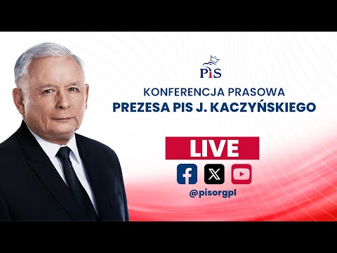 Prezes PiS J. Kaczyński, Wiceprezes B. Szydło i Przew. KP PiS M. Błaszczak - konferencja prasowa