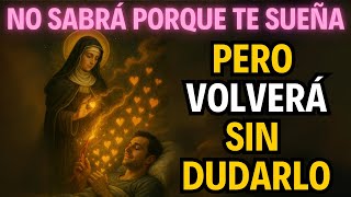 NO SABRÁ POR QUÉ SUEÑA CONTIGO… PERO VOLVERÁ SIN DUDARLO la mas contundente oración
