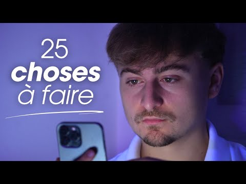 25 choses à faire au lieu de scroller