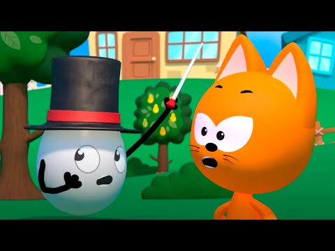 Котенок Котэ - Kote Kitty 🍦 Learn colors with Balloons and Surprise Eggs | बच्चों के लिए कार्टून