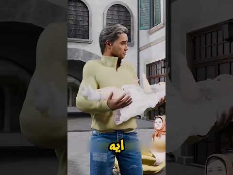 الطفل الطائر في المنطقة السياحية 👼