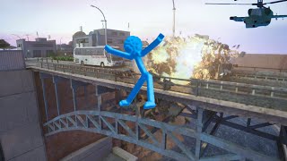 Stickman Impossible.Dam invasion mission! | Teardown