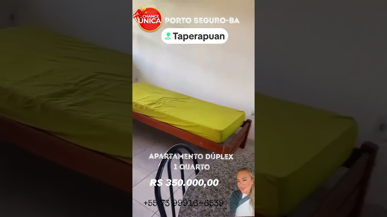 Apartamento Duplex 1 Quarto- Taperapuan 