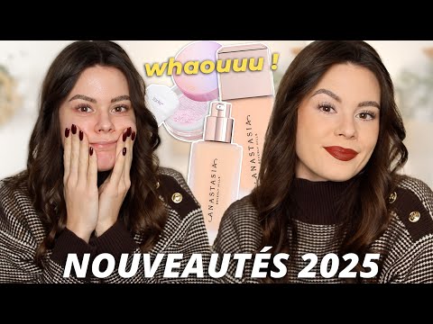 Les NOUVEAUTÉS de 2025 (le fond de teint Impeccable d'Anastasia, Tarte…)