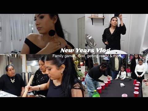 New Year Vlog| family games, OOTD, food & more!