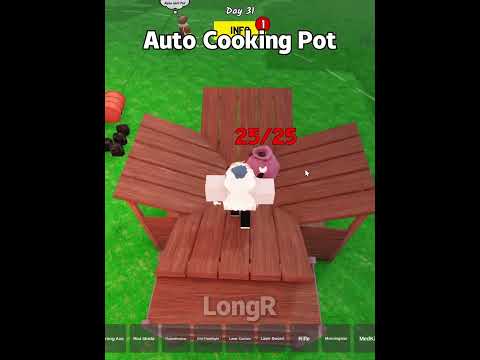 i Created Auto Cooking Pot😋  #roblox #99nightintheforest #longr #usa