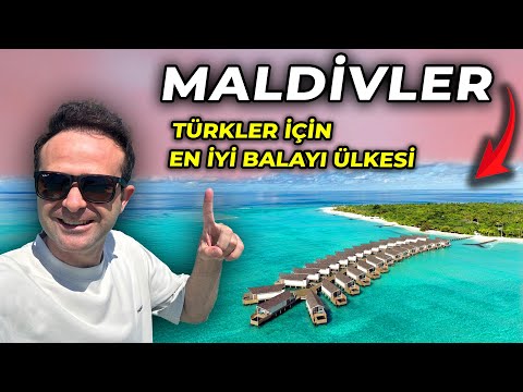 Türkler İçin En İyi BALAYI Ülkesi - Maldivler'de Fantastik Otele Geldim