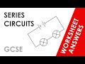 Current and Resistance in Series Circuits