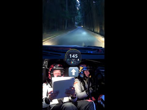 Brains and brakes: teamwork at 120 mph! 🚗💨🗾 #wrc