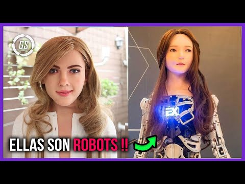 10 Increíbles Robots que parecen  HUMANOS!