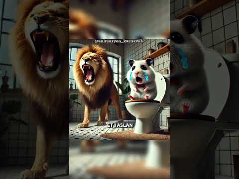 küçük hemstırın çok korktu #animation #cartoon #keşfet #şorts #funny #şortsvideo #ai #hersey