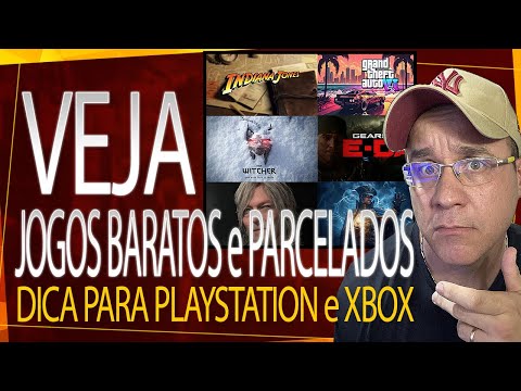 COMPRAR JOGOS BARATOS e PARCELADOS VEJA PLAYSTATION e XBOX