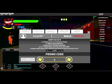 Ghouls Bloody Nights Spin Codes 07 2021 - how to get meat in tokyo ghoul roblox