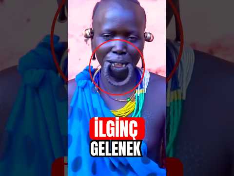 İlginç Afrika Kabilesi Geleneği 🤔