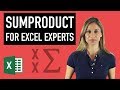 Understanding Sumproduct in Excel