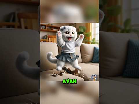 anak kucing buat masalah✌️😹 #kucing #kucinglucu #lucu