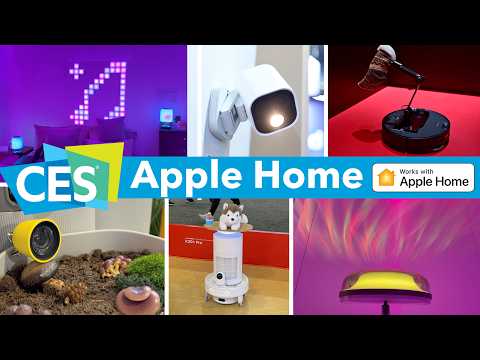 CES 2025 Best Smart Home Gear for Apple Users! HomeKit & Matter!