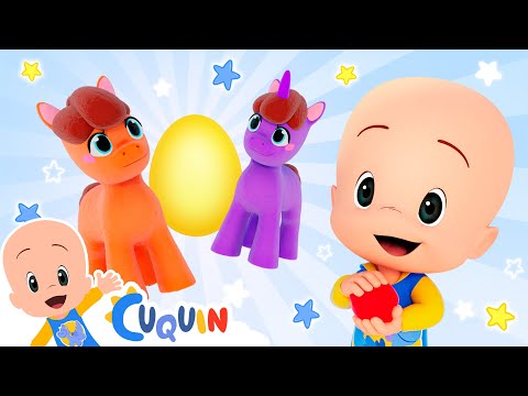 Play Doh and Water: Ponies! | Kids | Learning | Cleo & Cuquin