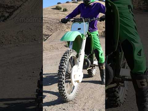 1990 #kx250 #2stroke runs after 16 years in storage