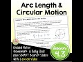 Exploring Arc Length and Circular Motion