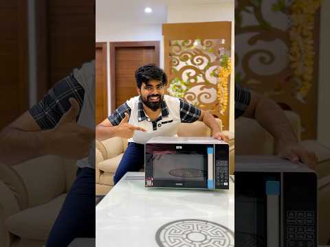 New Microwave oven in the house 😍 #dushyantkukreja #shorts