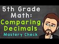 Comparing Decimals Mastery Challenge