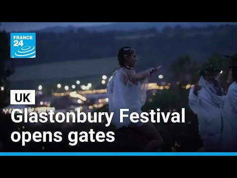 YouTube video thumbnail: UK's Glastonbury Festival Opens Gates Amid Kneecap Controversy