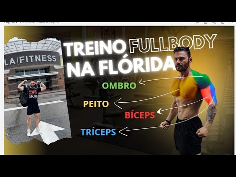 TREINO FULLBODY | TREINEI NA LA FITNESS EM ORLANDO