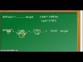 Unit Conversion and Dimensional Analysis