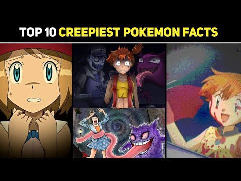 Top 10 Scary Pokemon Facts | Most Dark Pokemon Facts | Creepy Pokemon Facts |