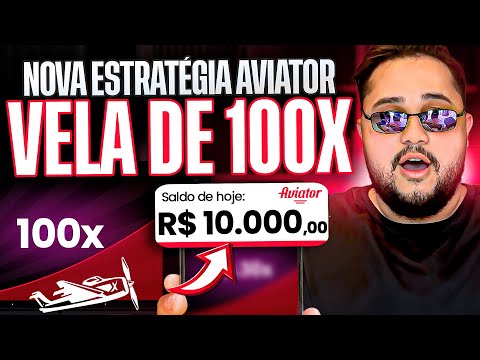 Aprendi O Macete da Vela 100X no Aviator