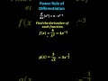 Derivatives and Power Rule Concepts